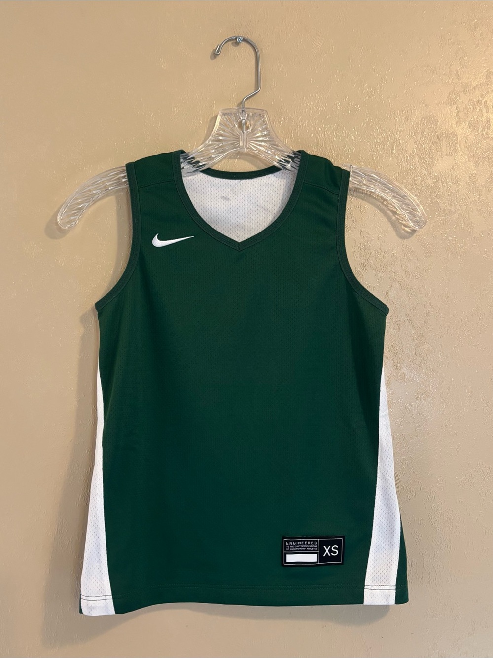 NWT Nike kids Dri Fit Reversible Basketball Jersey sz XS